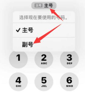 昆明苹果14维修店分享iPhone 14 Pro Max使用副卡打电话的方法 