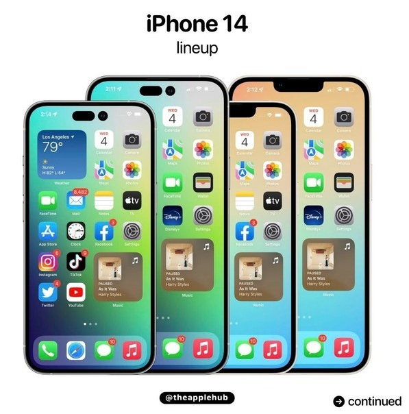 昆明苹果14维修分享iPhone 14全家福 